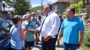 Бойко Борисов в Шереметя и Къпиново: Успеем ли да сформираме правителство, ще увеличим подкрепата от държавата за пострадали от бедствия
