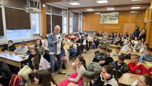 Историята на музиката и духовите инструменти оживя в ОУ „Св. Патриарх Евтимий“