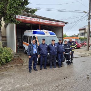 Кризисният център в село Овча могила получи нова линейка