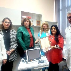 Лайънс клуб „Ряховец“ дари модерен ехограф на очно отделение в Горна Оряховица