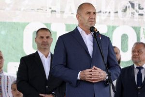 Президентът Румен Радев в Лясковец: „Начинът е нова политическа алтернатива, която да се противопостави на завладяването на страната”